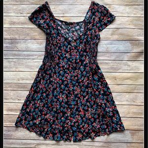 Express - Floral Cap Sleeve Dress.